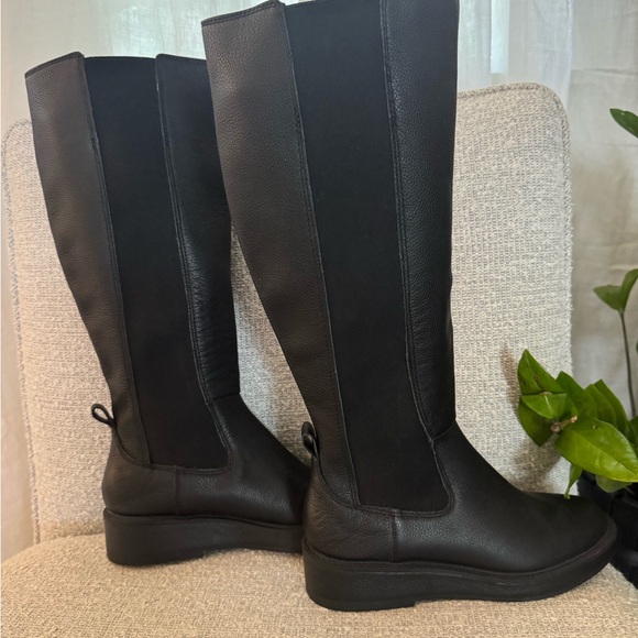 Dolce Vita H2O waterproof Women's Black Knee-High Boots size 7.5 - Picture 2 of 10